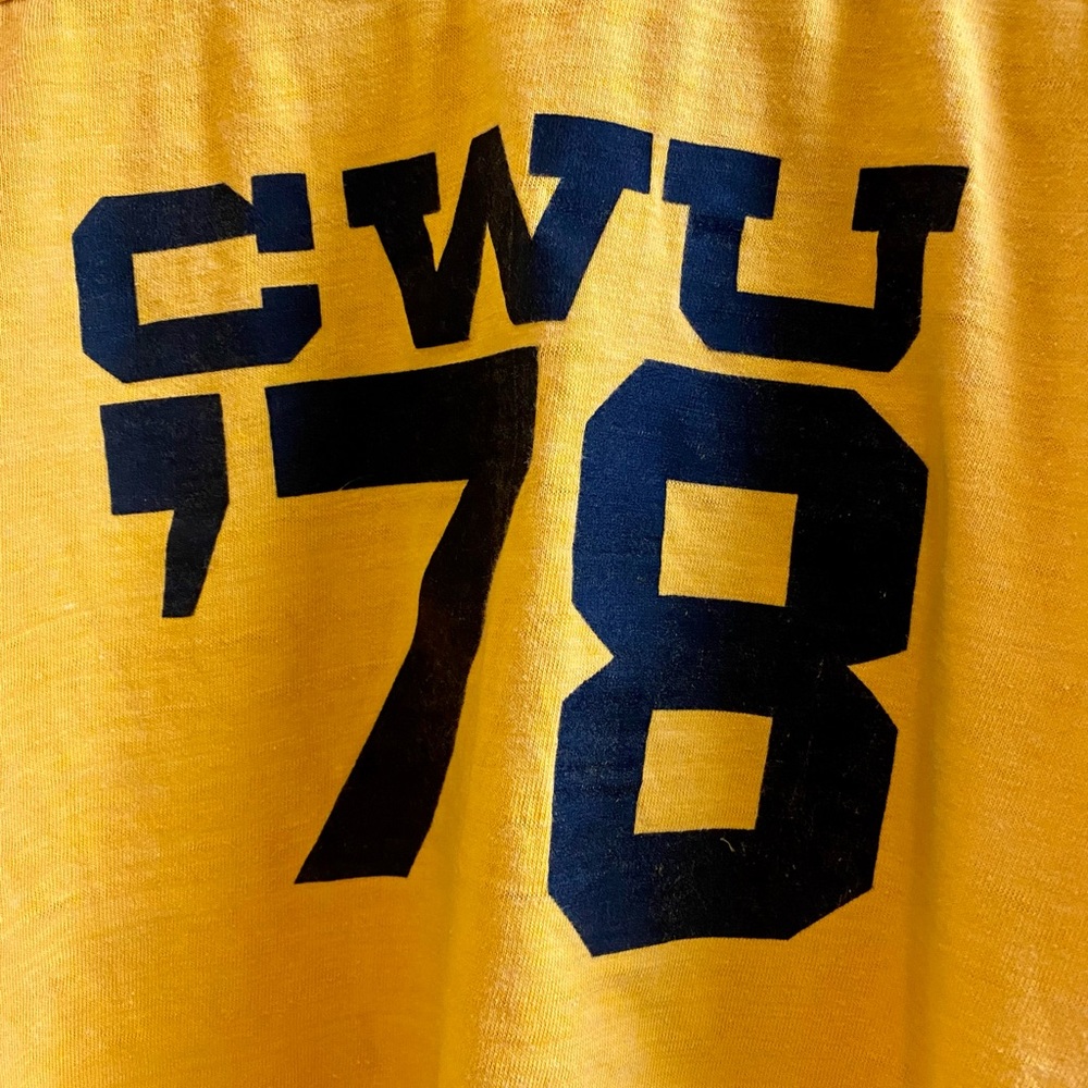 70s-80s Central Washington University Raglan